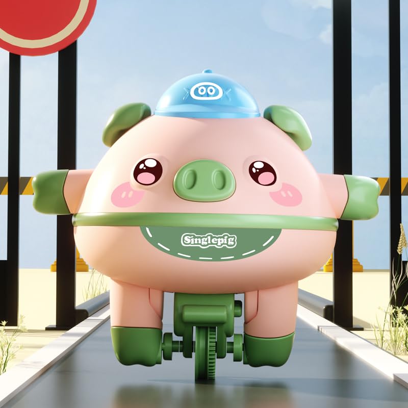 Tightrope Walking Pig Balance Toy