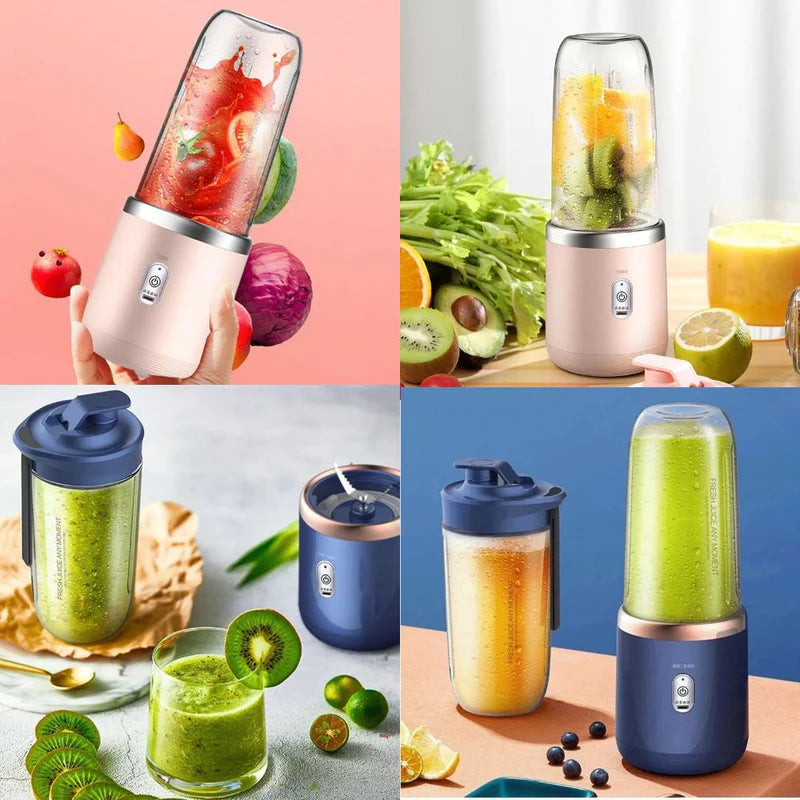 BlendGo™ 6‑Blade USB Portable Blender