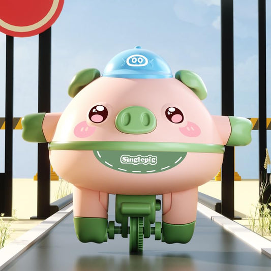 Tightrope Walking Pig Balance Toy